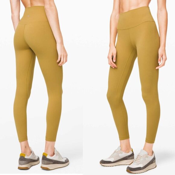 Lululemon Align Pant II 25" Grape Leaf Athleisure Sports Yoga Workout Size 4 - Picture 1 of 10